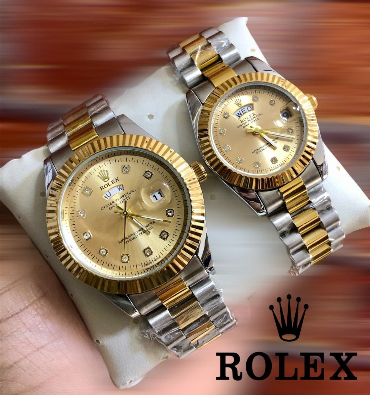 ROLEX COUPLE WATCH   ➕ FREE BOX  ➕ FREE DELIVERY   🎁