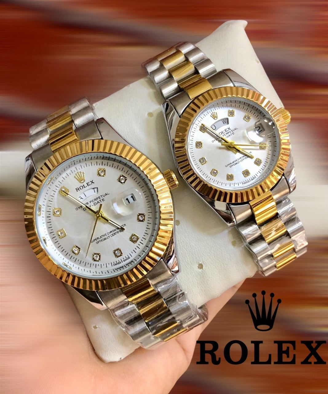 ROLEX COUPLE WATCH   ➕ FREE BOX  ➕ FREE DELIVERY   🎁
