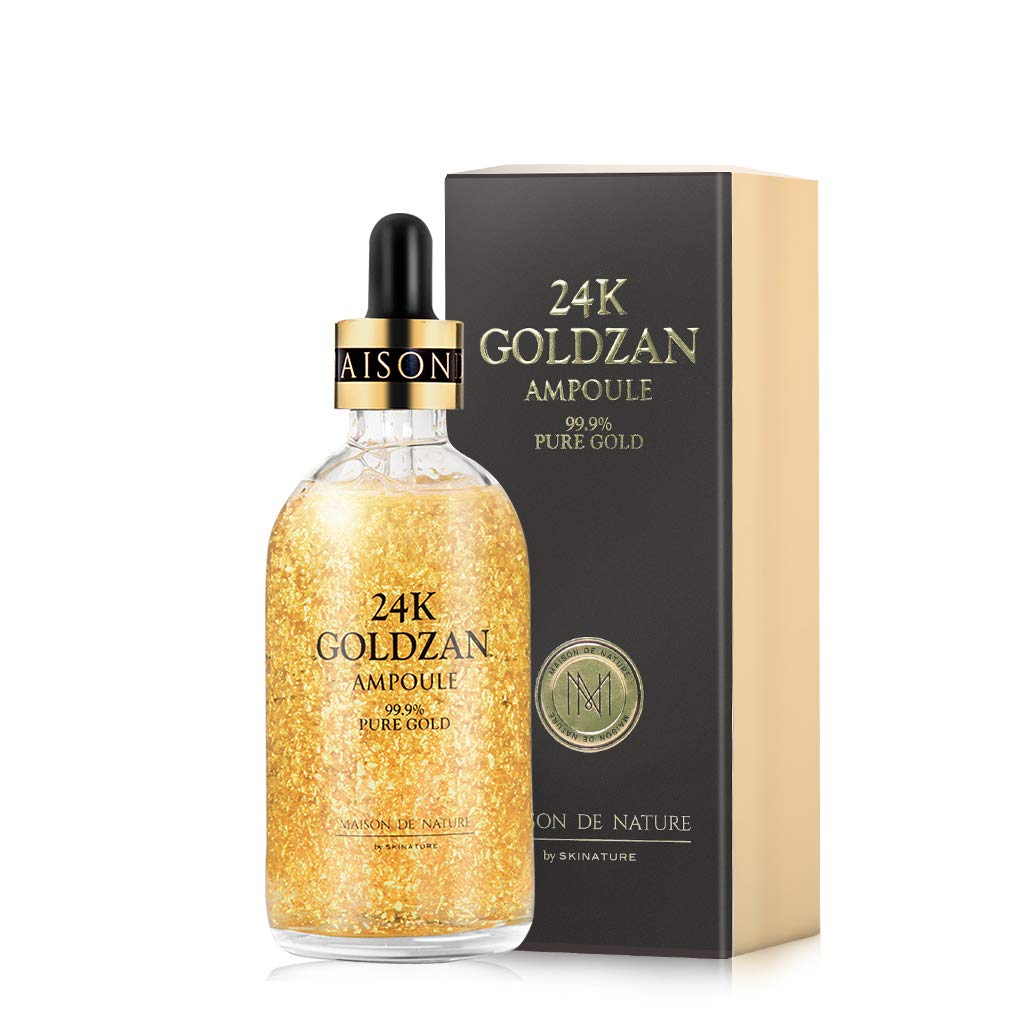 24k GOLDZAN AMPOULE 99.9% Pure Gold Serum
