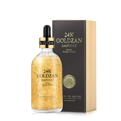 24k GOLDZAN AMPOULE 99.9% Pure Gold Serum