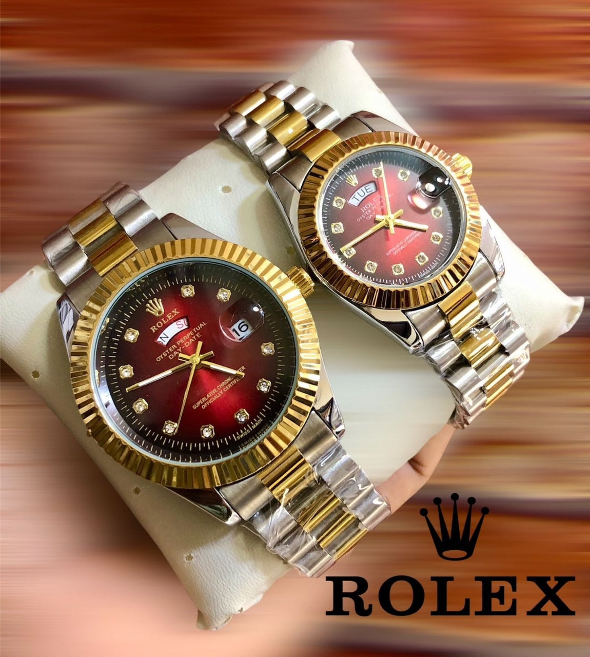 ROLEX COUPLE WATCH   ➕ FREE BOX  ➕ FREE DELIVERY   🎁