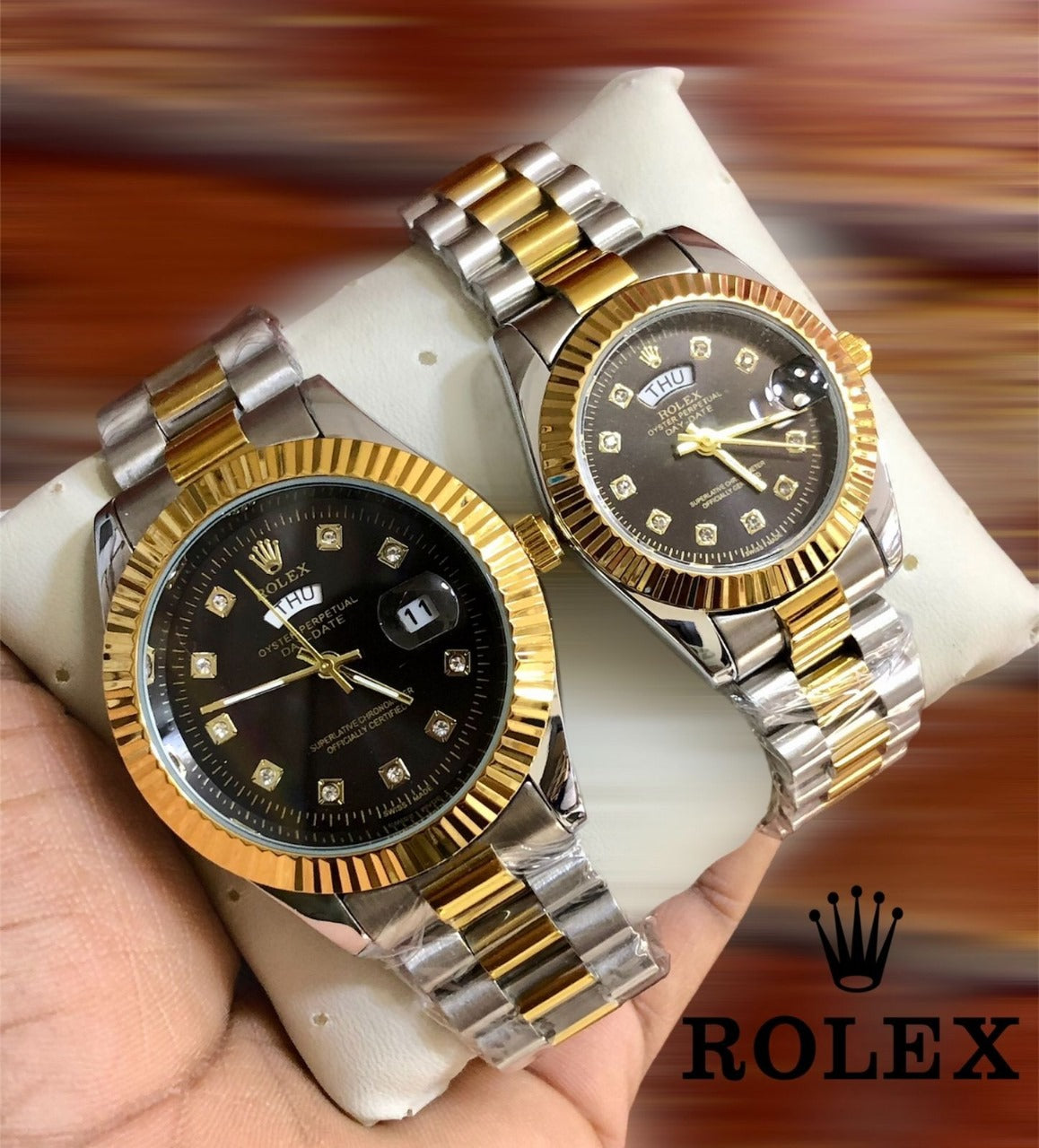 ROLEX COUPLE WATCH   ➕ FREE BOX  ➕ FREE DELIVERY   🎁