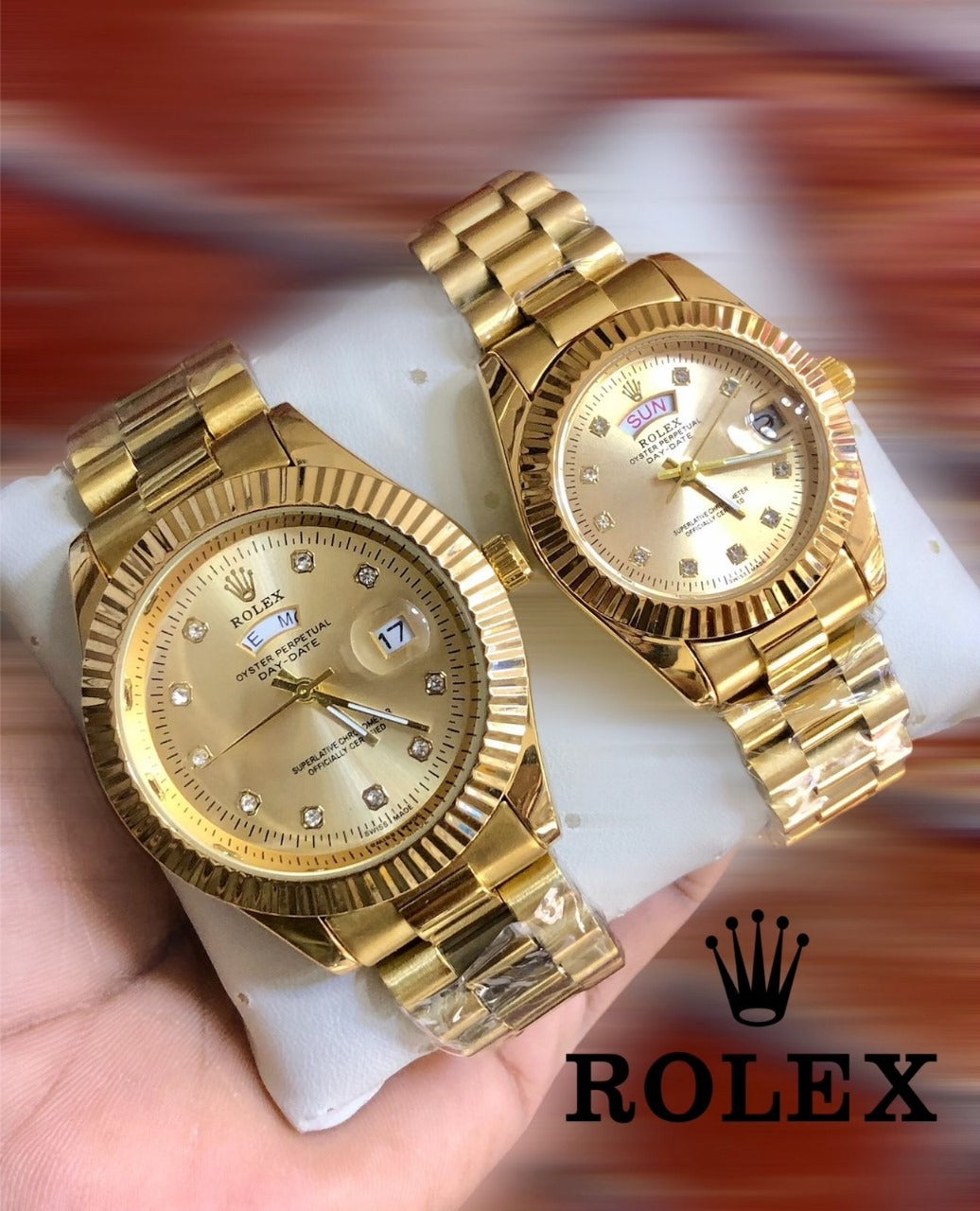 ROLEX COUPLE WATCH   ➕ FREE BOX  ➕ FREE DELIVERY   🎁